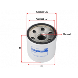 Hydraulic filter KUBOTA